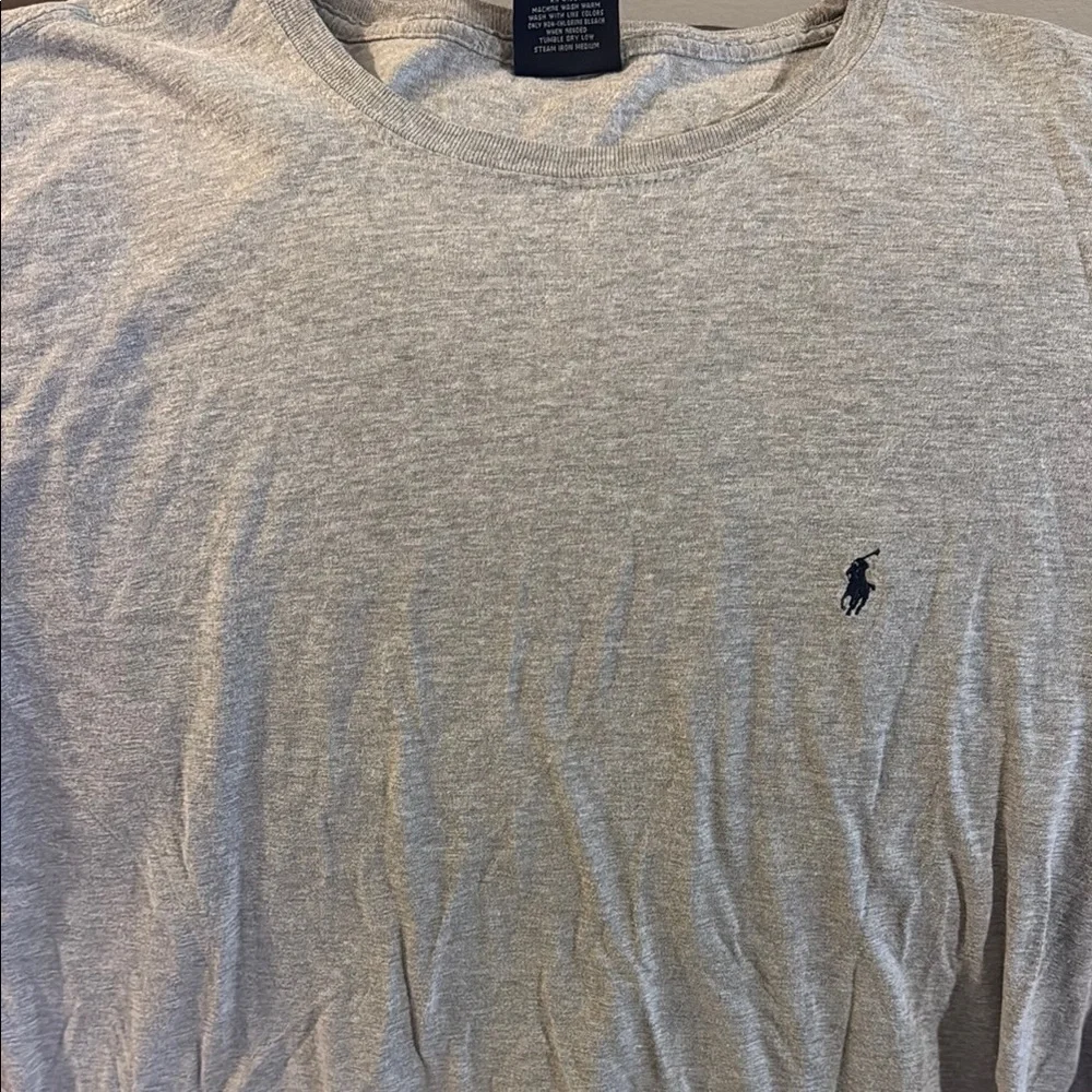 Polo by Ralph Lauren Gray Short Sleeve Tee - Picture 6 of 6